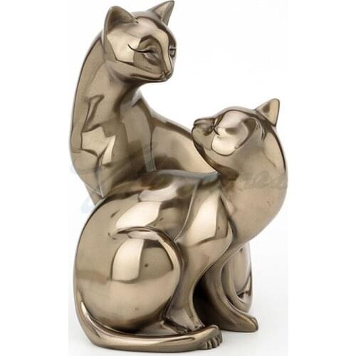 CAT LOVERS ART SCULPTURE SIMULATION ANIMALS STATUE DECORATIONS SHOP OPENING HOUSEWARMING GIFTS R1835