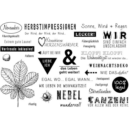 Maple leaves Transparent Clear Silicone Stamp/Seal for DIY scrapbooking/photo album Decorative clear stamp A158