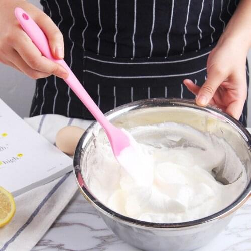Kitchen Accessories Cooking Tools Silicone Spatula Vegetable Fruit Non-stick Butter Cream Scraper Baking Tools Kitchen Gadgets