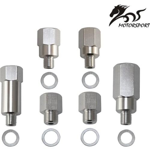 LS Master Adapter Set Engine Oil & Coolant Sensor Gauge 1/8 3/8 1/2 NPT LS1 LS3