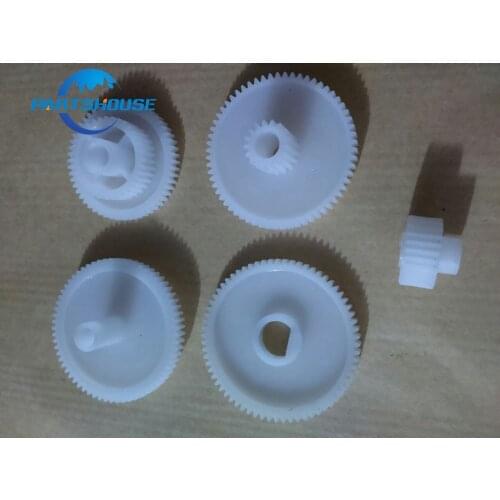 Sets/5pcs Gear Dot-matrix printer Motor gear Kit for Epson LX-310 LQ-310 Gear MOTOR LQ310 LX310 GEAR side frame gear feed motor