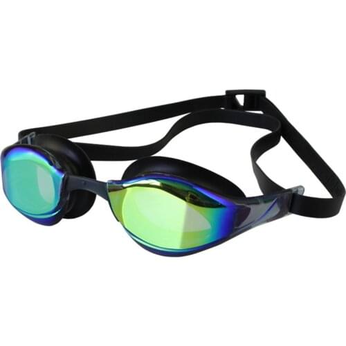 2021 New Adult Fish Scales Swimming Goggles Professional Plating Waterproof Anti-Fog Swim Glasses Swimming Competition Equipment