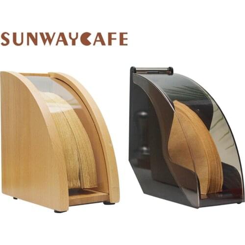 V60 Filter Paper Rack Filtering Paper Storage Holder Stand Coffee Capsule Storage Box Household Coffee Accessories