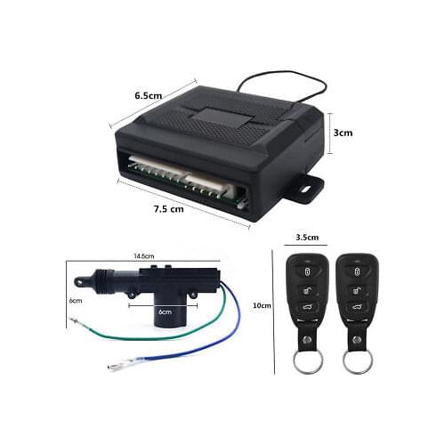 Universal Car Remote Central Kit Security Door Locking Keyless Entry System