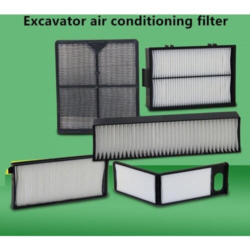 For Daewoo/KOBELCO SK air conditioner parts filter excavator air conditioner grid air filter element excavator accessories