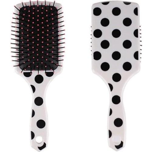 1pc Girl Comb Professional Healthy Paddle Cushion Hair Loss Massage Brush Hairbrush Comb Scalp Hair Care Healthy New Style Comb