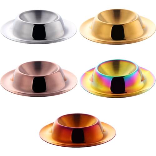 1PCS Stainless Steel Creative Serving Cups Durable Kitchen Breakfast Food Grade Boiled Metal Egg Cup Holder Egg Tools For Home