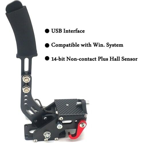 14Bit PC USB Handbrake Simulate Linear Handbrake for Racing Games for Logitech G27 G29