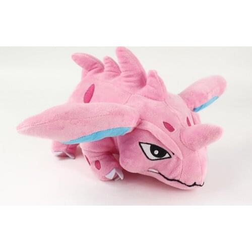 28cm Anime Nidorino Stuffed Animals Plush Toys Soft Dolls Birthday Gift for Children