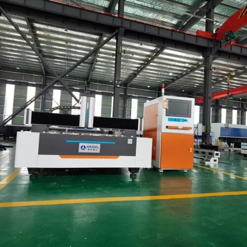 6000*2000mm 1500W Silver Plate Titanium Metal Sheet Fiber Laser Cutting Equipments