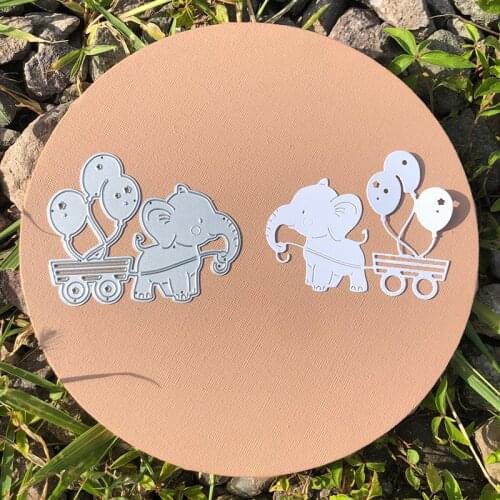 CH 2021 New Arrival elephant Metal Cutting Dies Stencils for DIY Scrapbooking/photo Album stamps Decorative Embossing DIY Paper