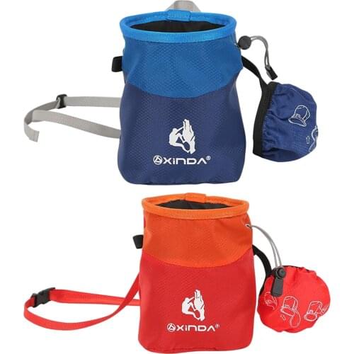 Rock Climbing Chalk Bag Chalk Pouch for Weightlifting Gymnastics Cross Fit