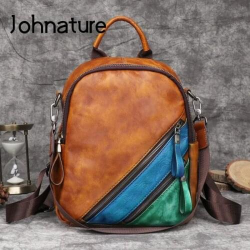 Johnature Women's Hard Backpacks