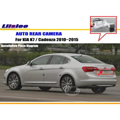 Car Rear view Camera For KIA K7 Cadenza 2010~2015 Back Up Park HD CCD RCA NTST PAL CAM