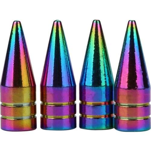 Bicycle Valve Cap Aluminum Bicycle Presta Valve Cap High Pressure Spikes Tire Valve Dust Cover MTB Bike Bicycle Accessories