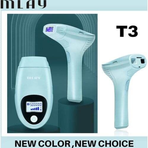 Mlay Home Use Epilator Laser Device T3 Hair Remove machine Bikini Body Dropshipping Women IPL Hair Removal Lazer photodepilador