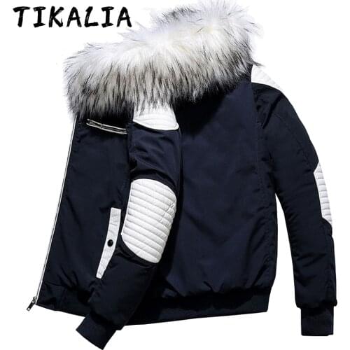Winter Jacket Men Parkas Coat Thicken Jacket Men Winter Fashion Clothing Male Hooded Coat Outwear Jacket 3 Colors Available 2021