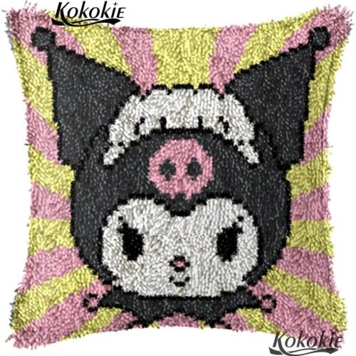 Latch hook rug kits Cross stitch sets sale Cushion embroidery yarn handicraft Crocheting Rug yarn handmade diy 3d carpet