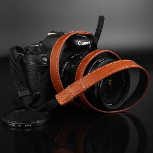 PU Leather Camera Strap Shoulder Neck Belt for Panasonic Lumix LX10 LX15 GX7II LX9 TZ100 TZ90 TZ80 TZ70 TZ60 TZ50 ZS70 ZS50 ZS30