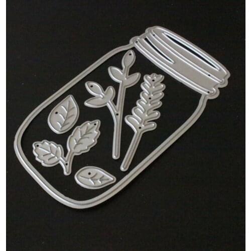 Bottle Cutting Dies Stencil DIY Scrapbooking Embossing Album Paper Card Crafts W215