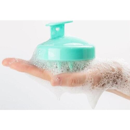 Silicone Head Body Scalp Massage Brush Comb Shampoo Hair Washing Comb Shower Brush Bath Slimming Massage Brush Hair Care Tool