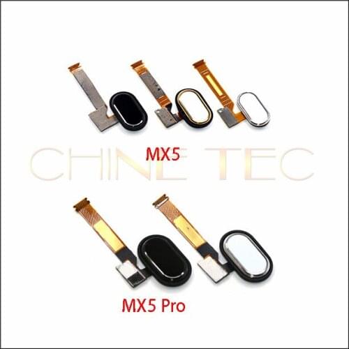 1PCS for Meizu MX5 MX5 Pro Fingerprint Sensor Scanner Flex Cable with Home Button Return Keypad for MX 5 Pro5