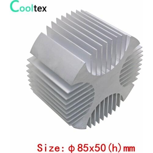 LED Aluminum Heatsink Diameter:85mm Height:50mm Light Cooler Cooling