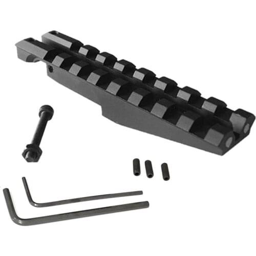 FIRECLUB Tactical AK Rear Sight Rail Mount 100mm Picatinny Weaver 20mm Scope Base For Hunting Red Dot Optics AK47 Adapter