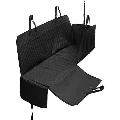 Thicken Water-resistant Reinforcement Car Back Seat Pet Mat with Safety Exit Design