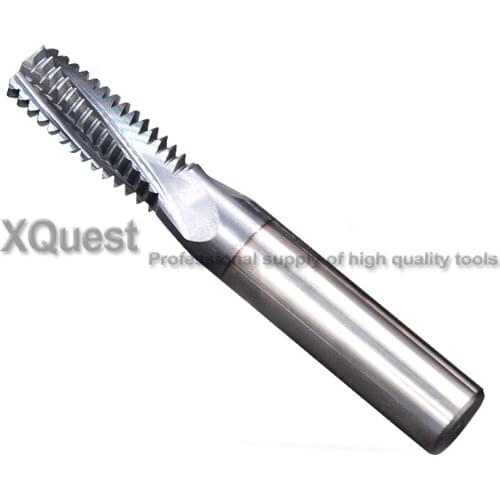 XQuest TiAin Solid Carbide Thread Milling Cutter M3 M4 M5 M6 M8 M10 M12 M14 spiral Fine Thread End Mills Cutters M5X0.5 M8X0.75