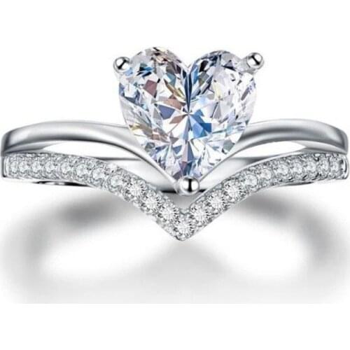 Yaseetar Rings With Cubic Zirkonia For Women