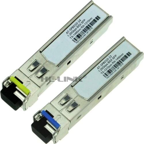 LODFIBER AT-SPBD10-13/AT-SPBD10-14 Allied Telesis Compatible 1.25G 1310/1490nm BiDi 10km Transceiver