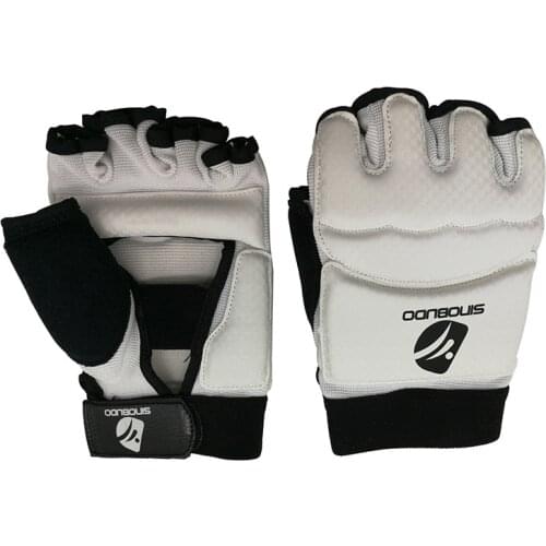 High Quality Half Finger Taekwondo Hand Protector Boxing Training Glove Martial Art Training Equipment WTF Instep Foot Guard