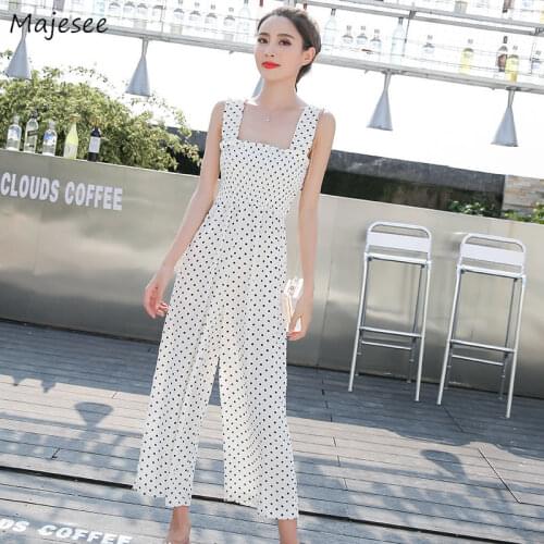 Women Jumpsuits Floral Elasticity High Waist Wide-leg Trousers Vintage Korean Style Fashion Elegant Ladies Loose Summer Female