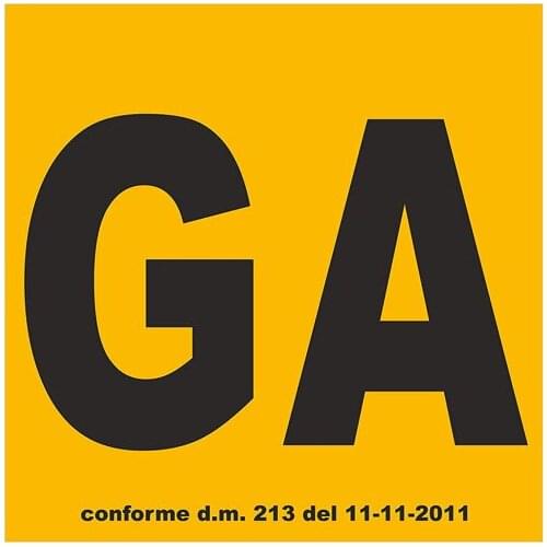 Mark “Ga” driving accompanied, Set of 2 pieces