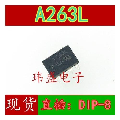 10pcs A263L HCPL-263L DIP-8 ACPL-263L