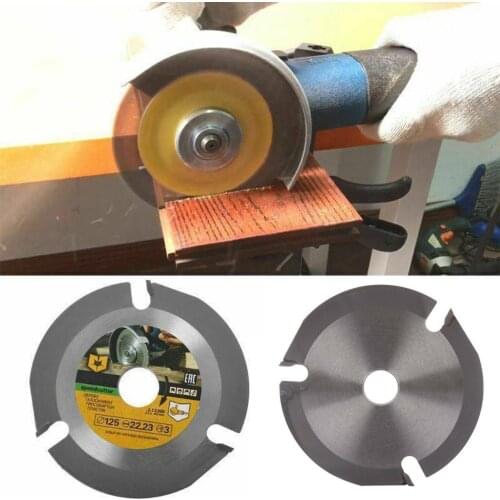 115mm/125mm 3T Wood Circular Saw Blade Speed Cutter Wood Carving Cutting Disc Angle Grinder For Wood Cutting Sculpting Shaping