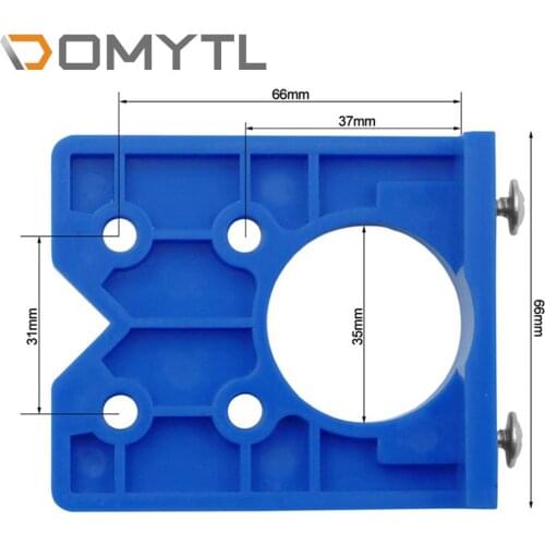 35mm Hinge Opening Locator Door Hinge Positioning Template Hole Punching Installation Auxiliary Plate Tools