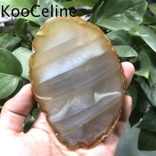 9mm Natural Crystal Quartz Agate Plate Freeform Energy Reiki Healing Stone Room Home Aquarium Decoration Accessories Gemstone