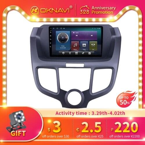 Android 9.0 Car Radio For Honda Odyssey 2004-2008 4G WIFI Multimedia Video Player Stereo GPS Navigation RDS 360 Camera Carplay