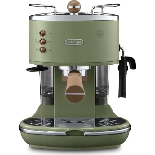 Free shipping Italy Imported Vintage Italian Pump Pressure Semi-Automatic Coffee Machine Small Household 2-Year Warranty