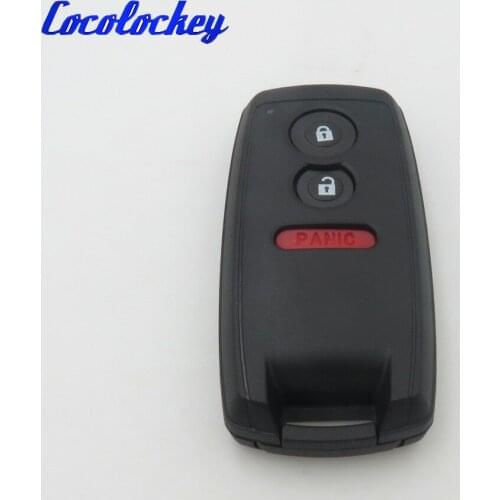 Cocolockey Remote Blank Key Shell Fit for SUZUKI SX-4 XL-7 Swift Smart Remote Key 2+1 Button No Logo