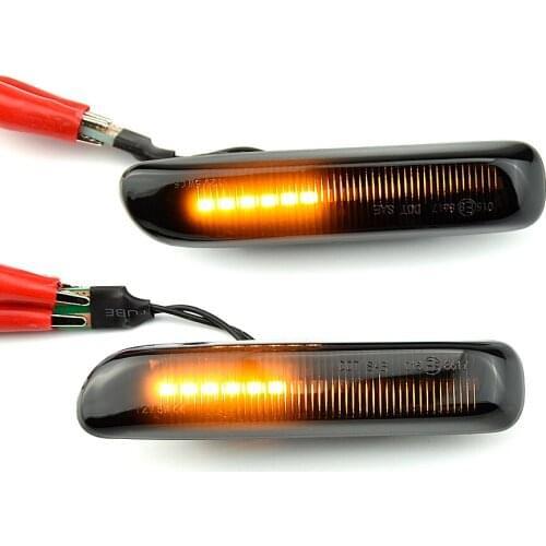 For BMW 3 Series E46 Sedan Coupe Wagon Convertible 1997-2001 Led Dynamic Turn Signal Light Side Fender Marker Sequential Lamp