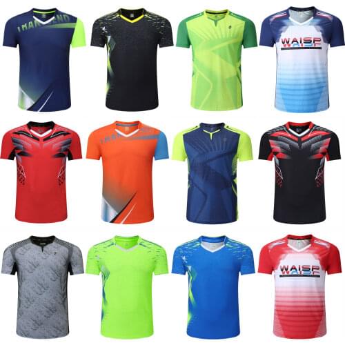 Men Women T Shirt Tennis , Girls Badminton Tshirts Shorts , Youth Table Tennis Jerseys Clothes, PingPong Kit Sportswear Clothing