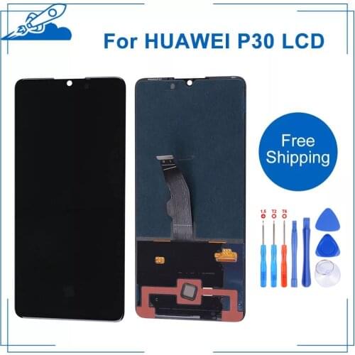 Best OEM For HUAWEI P30 6.1'' AMOLED Touch Screen Digitizer Display For Huawei P30 Screen Replacement Frame Or Not With Gift