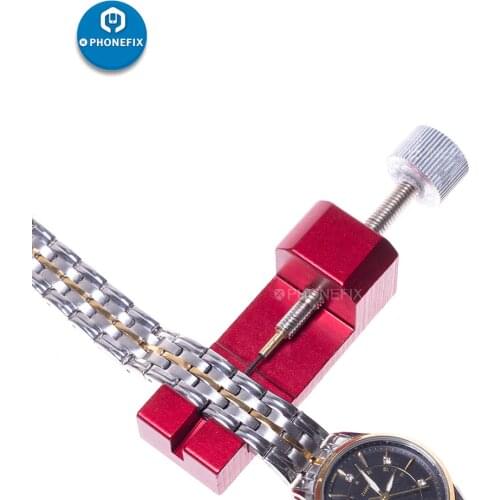 PHONEFIX Watch Opener Watch Band Link Pin Remover with 3 Pins Watch Bracelet Strap Adjusting Wristwatch Strap Watch Opening Tool