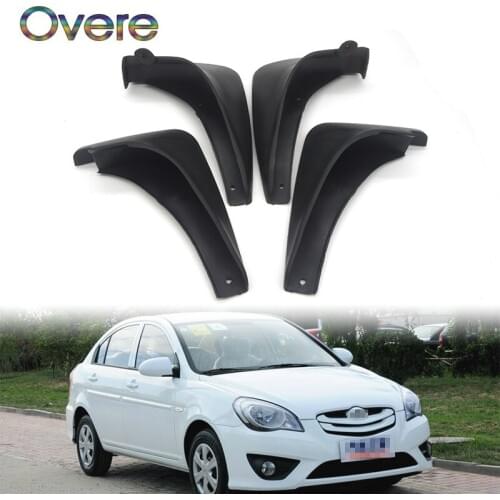 Overe Car Front Rear Mudguards For 2011 2012 2013 2014 2015 2016 Hyundai Accent RB Sedan Car-styling Mudflaps Accessories Fender