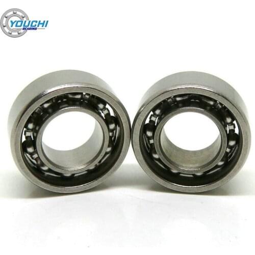 10pcs 6.35x12.7x4.76mm SR188 Open 440C Stainless Steel Ball Bearing 6.35*12.7*4.76mm ABEC-7 High Speed Spinner Toys Bearings