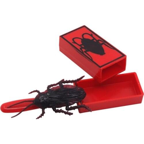 Terror Cockroach Illusion Magic Tricks Kids Toys Suddenly Appearing Stage Street Gimmick Props Classic Funny Scared Gags Jokers