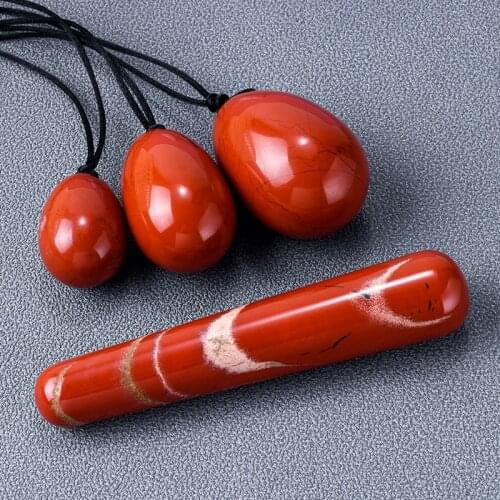 Hong Jade Vulva Egg Women Postpartum Recovery Exercise Vaginal Tightening Beauty Kegel Training Stick Yoni Massage Ball